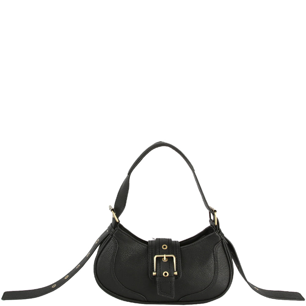 Chic Buckle Design Shoulder Crossbody Bag